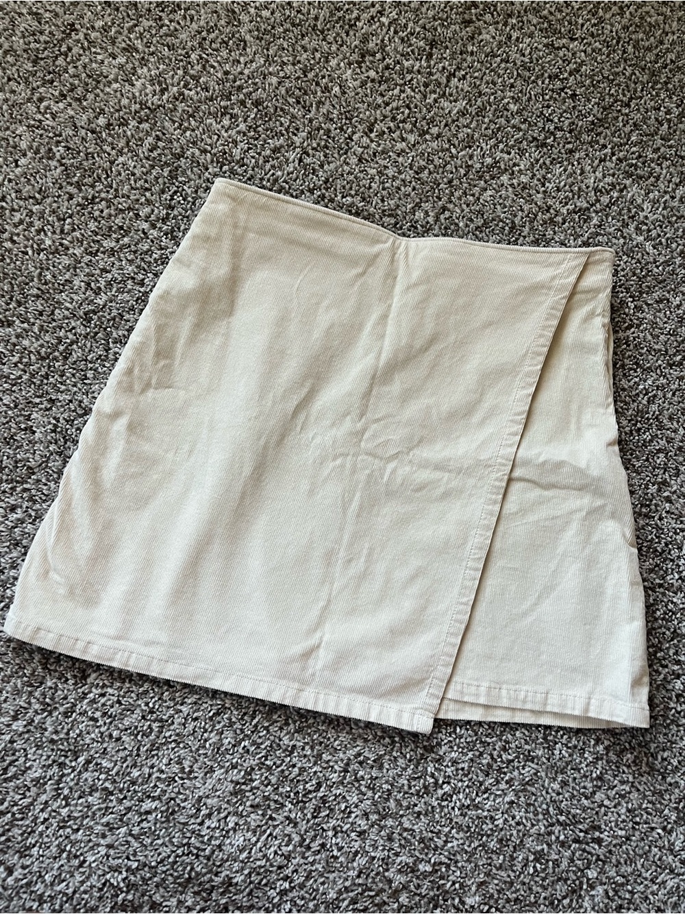 Hollister high waisted corduroy skirt